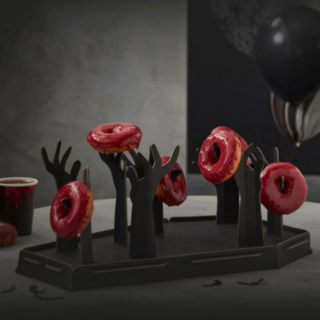 Halloween Donutvägg