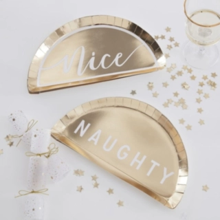 Mussla Naughty Or Nice Paptallerkener