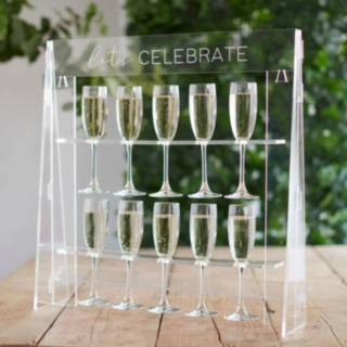 Let's Celebrate Akryl Champagnevägg