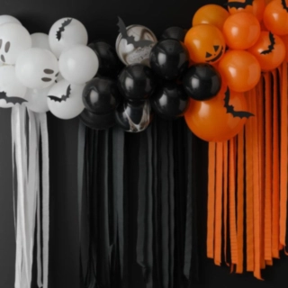 Halloween Ballong Backdrop