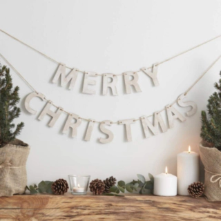 Rustic Christmas Trägirlang