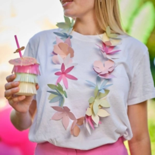 Hawaii Tiki Blomsterkrans