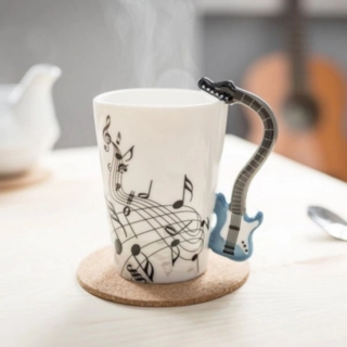Gitarr Mugg Blå