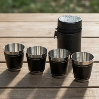 Shotglas Resekit Rostfritt Stål