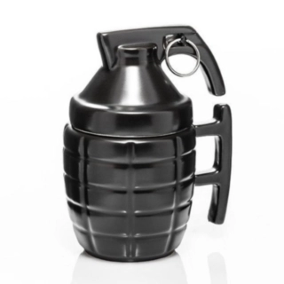 Handgranat Mugg Svart