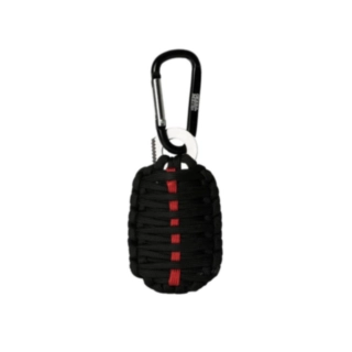 Paracord Överlevnadsgranat Svart