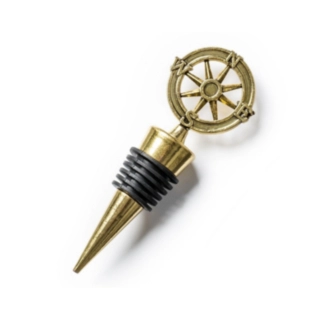 Retro Kompass Vinkork Guld