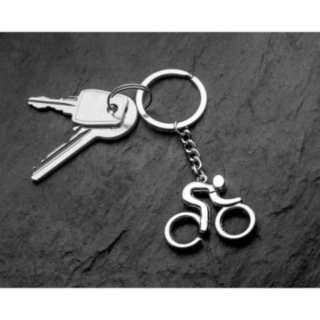 Cyklist Nyckelring