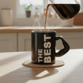 The Best Mugg Muskelhandtag Svart