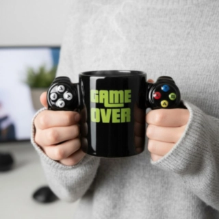 Game Over Mugg Presentset