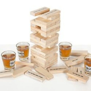 Drunken Tower Jenga Drickspel