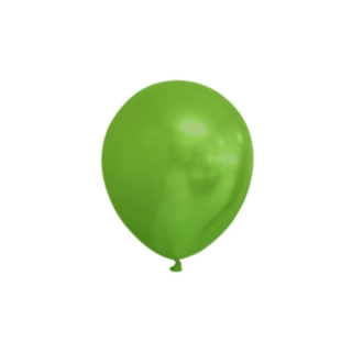 Miniballonger Metallic Pearl Limegrön