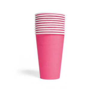 Pappmuggar Cerise