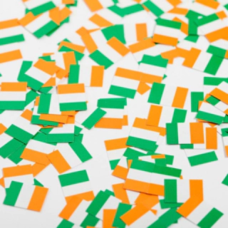 Irland Flagga Konfetti