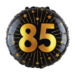 85 År Golden Celebrations Folieballong