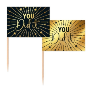 You Did It Golden Celebrations Tårtpinnar