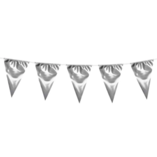Vimpelgirlang Metallic Silver