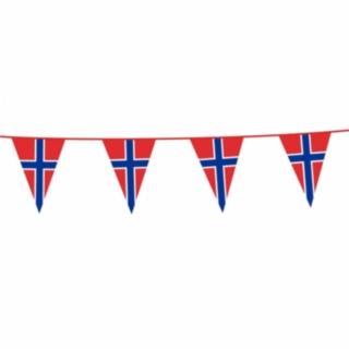 Norge Vimpel Flaggirlang