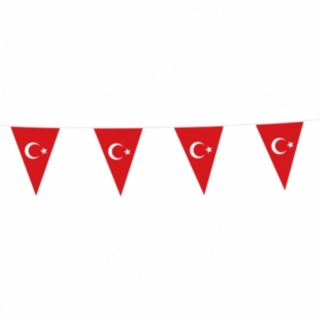 Turkiet Vimpel Flaggirlang