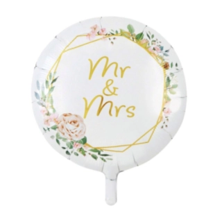 Mr & Mrs Blommig Folieballong
