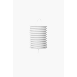 Cylinder Papperslykta Vit