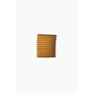 Cylinder Papperslykta Guld
