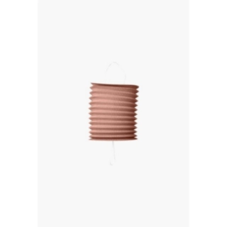 Cylinder Papperslykta Roséguld