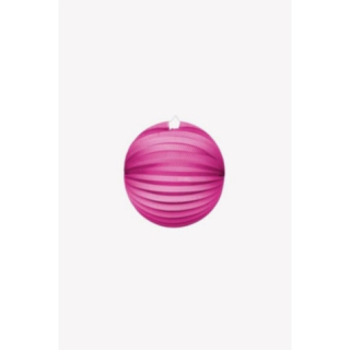 Rund Papperslykta Rosa