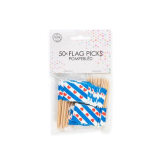 Pompebled Frisisk Flagga Matpinne