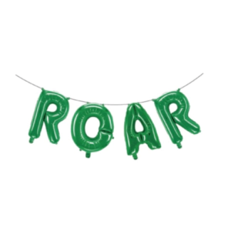 Roar Dinosaurie Folieballong Grön