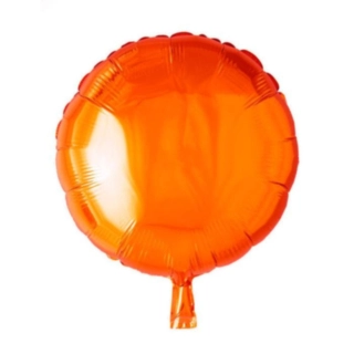 Rund Folieballong Orange