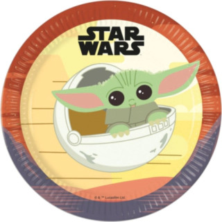 Star Wars The Mandalorian® Grogu Tallrikar