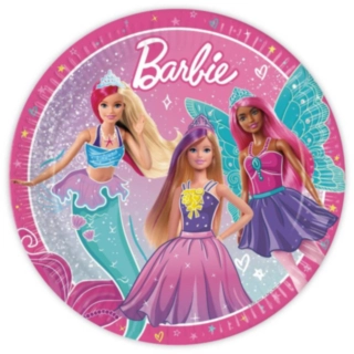 Barbie Fantasy® Papptallrikar