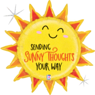 Sunny Thoughts Sol Folieballong