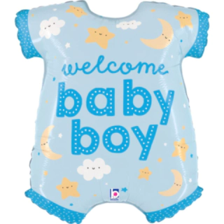 Baby Boy Body Folieballong