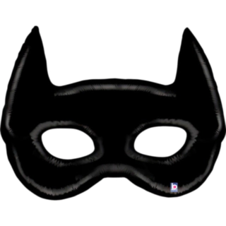 Fladdermus Mask Folieballong Svart