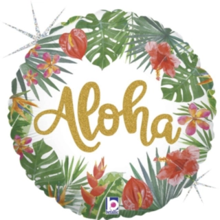 Tropisk Aloha Folieballong