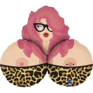 Mrs. Boobies Folieballong