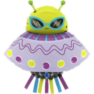 Ufo Alien Folieballong