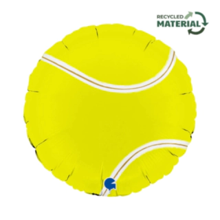Tennisboll Folieballong Gul