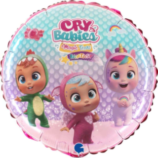 Cry Babies® Rund Folieballong
