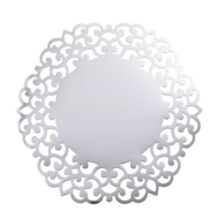 Lasercut Bordstabletter Silver