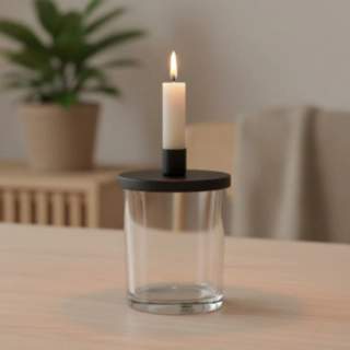 Ljusstake Glasvas