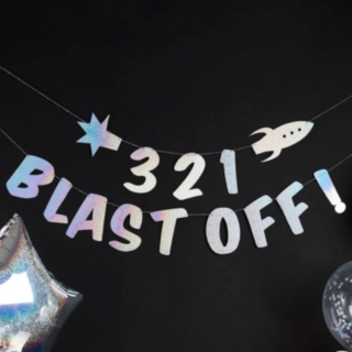 Blast Off Space Girlang
