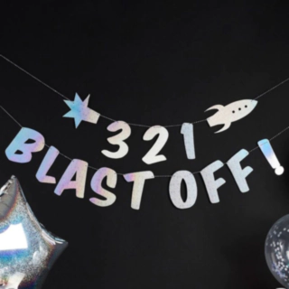 Blast Off Space Girlang