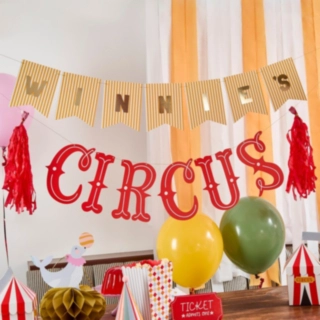 Personlig Cirkus Girlang