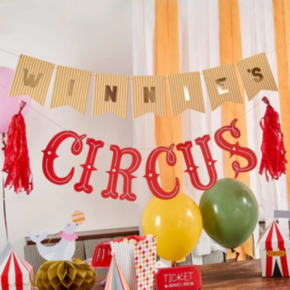 Personlig Cirkus Girlang