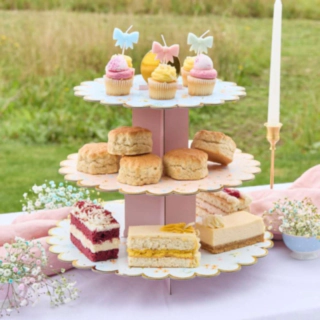 Floral Tea Party Kakställ