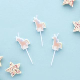 Förtrollad Saga Unicorn Kakljus