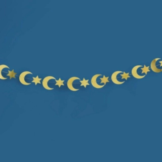 Eid Måne & Stjärna Girlang